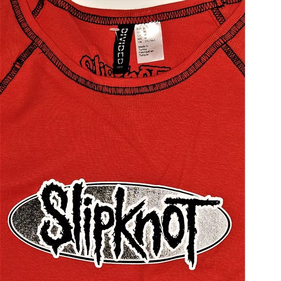 Slipknot Logo Divided H&M metal rock Official T-Shirt M NWT - Picture 4 of 6
